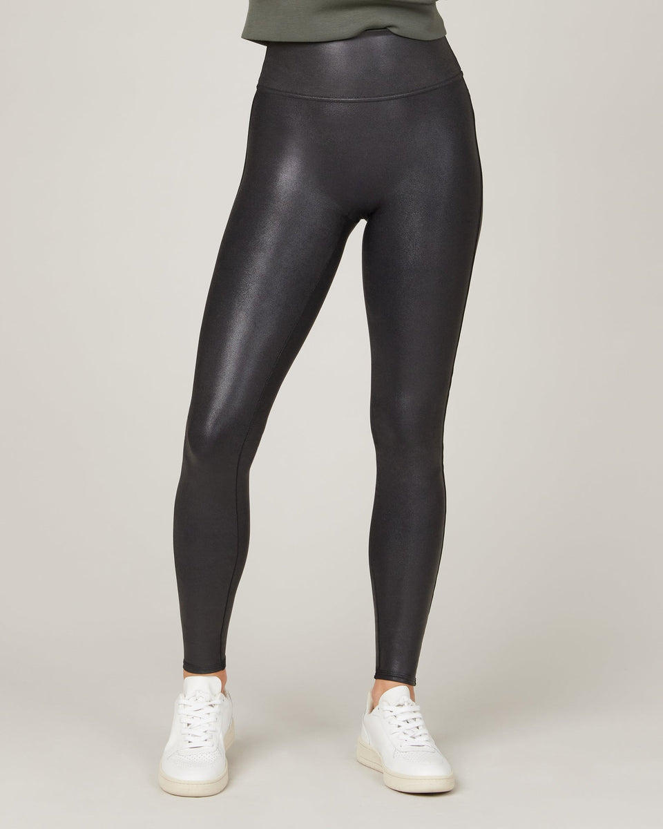 SPANX Faux Leather Leggings - Style 2437 - Abraham's