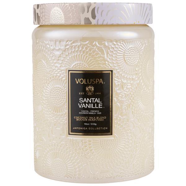 Voluspa Santal Vanille Large Jar Candle - Sublime Clothing Boutique