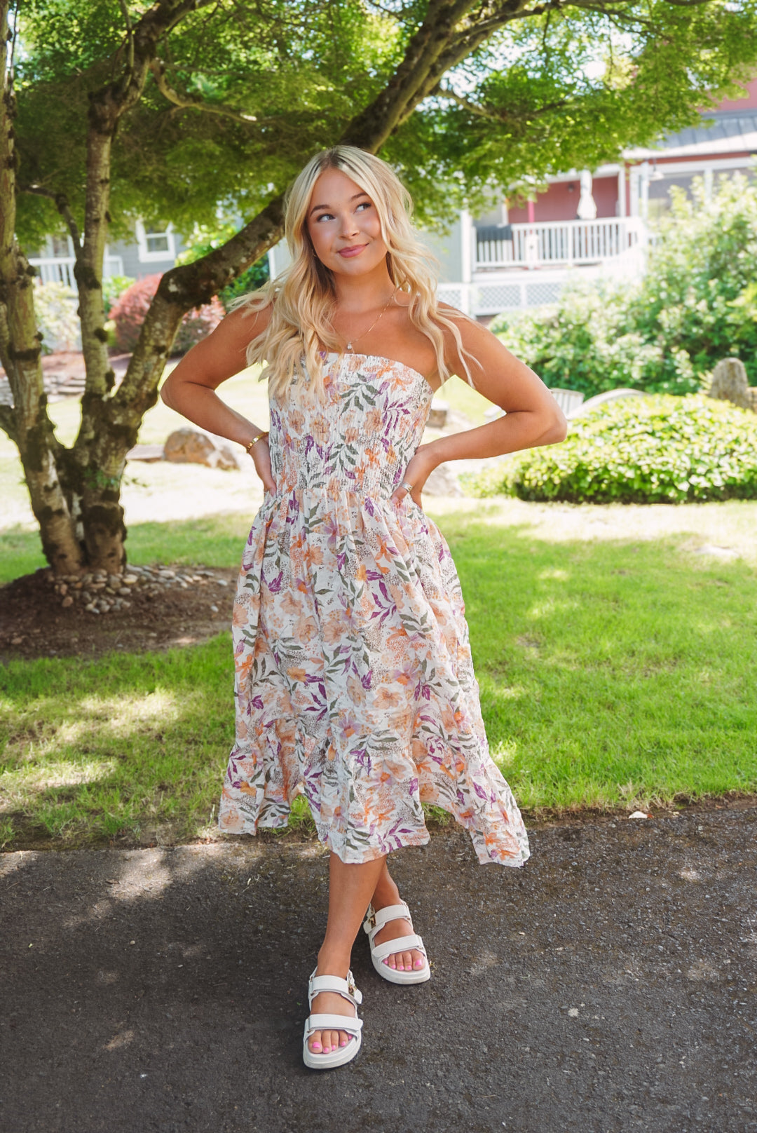 Aria Floral Convertible Dress Aria Floral Convertible Dress