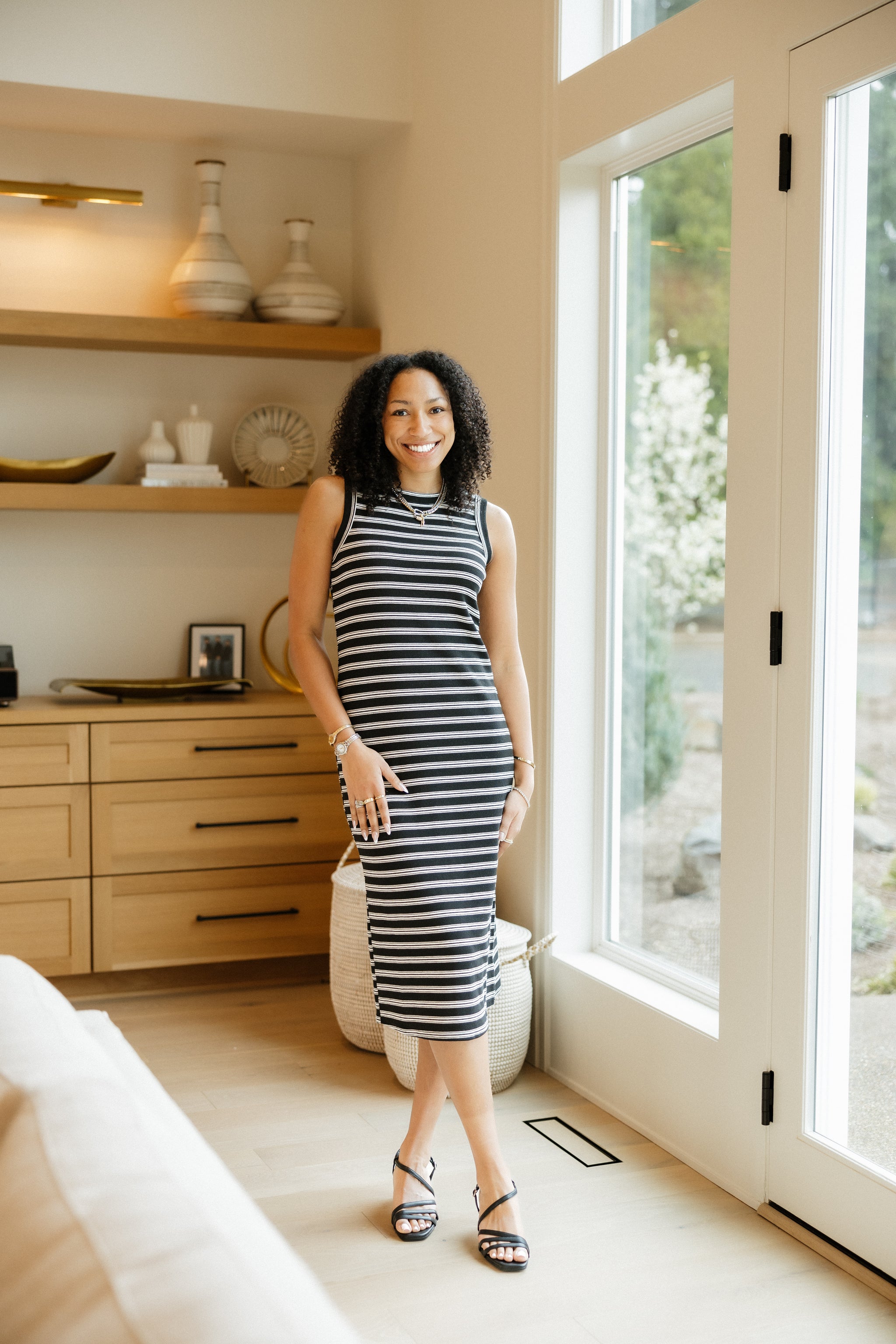 arden midi dress Arden Striped Dress – Sublime Clothing Boutique