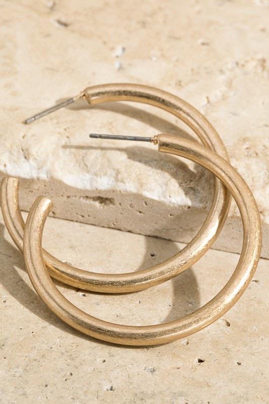 Everyday Chic Hoop Earrings - Sublime Clothing Boutique