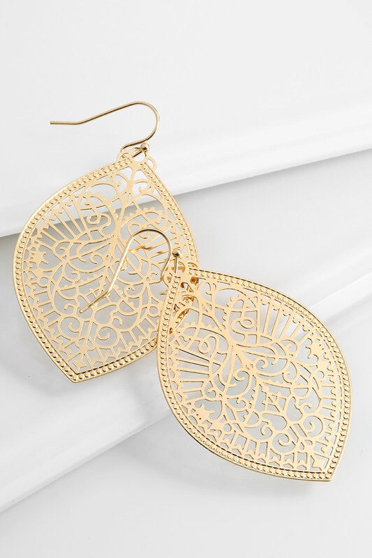 Marquee Shaped Earring - Sublime Clothing Boutique
