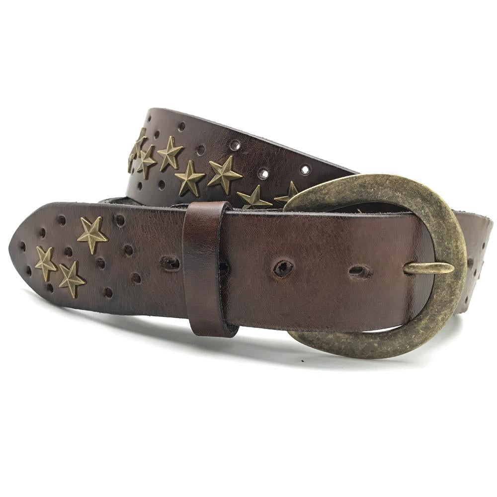 Handmade Leather Belt  Patented Curved Belt by Embrazio