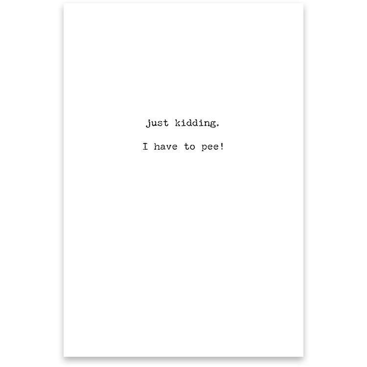 Funny Greeting Cards - Sublime Clothing Boutique