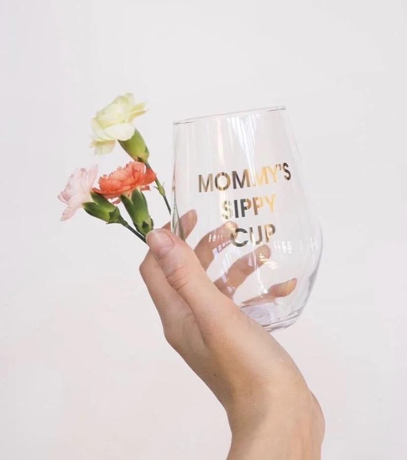 Mood Gold Foil Wine Glasses - Sublime Clothing Boutique